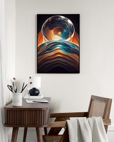 Kosmischer Wasserfall